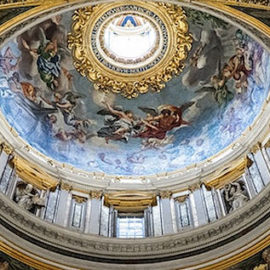 The Dome Mosaics In St Peter’s Basilica, Vatican City